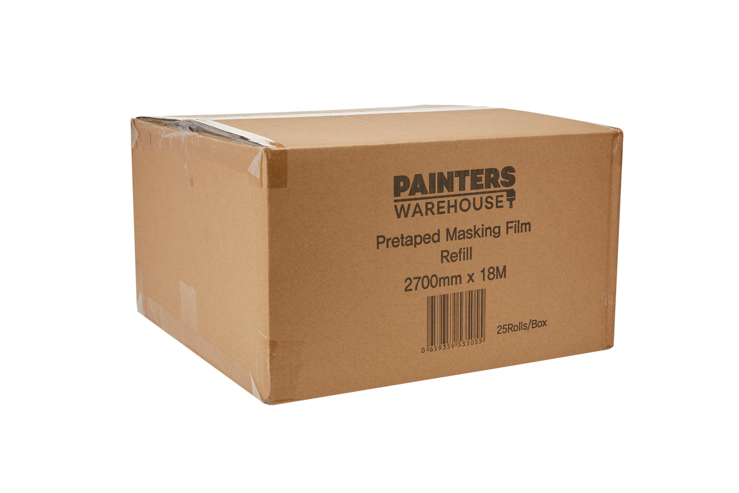 Pre-Taped Masking Film Refill 2.7m x 18M